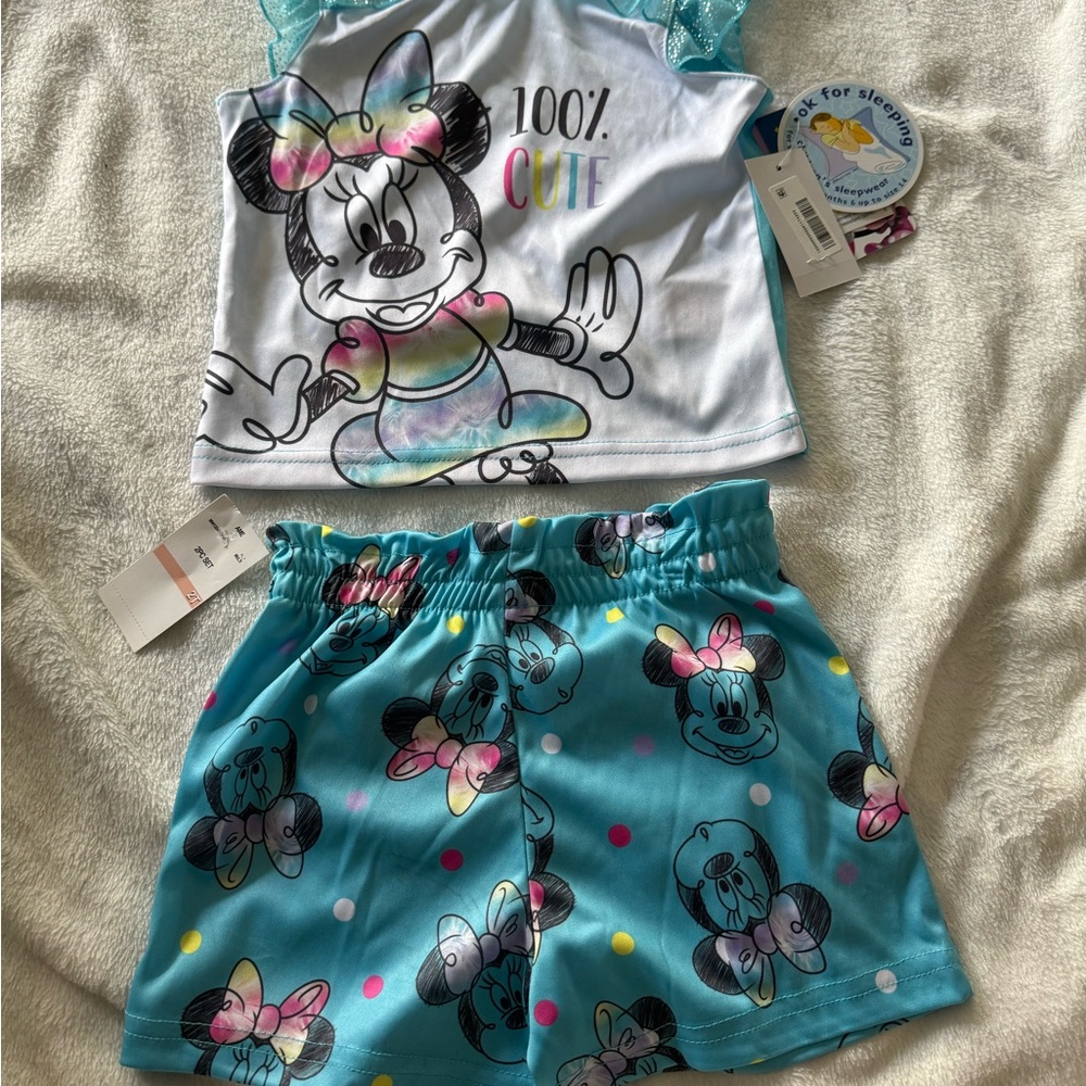Brand new Macy’s pajamas , never worn this one is Minnie Mouse pajamas